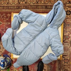The Children's Place 6-12 month zip front footed snowsuit
